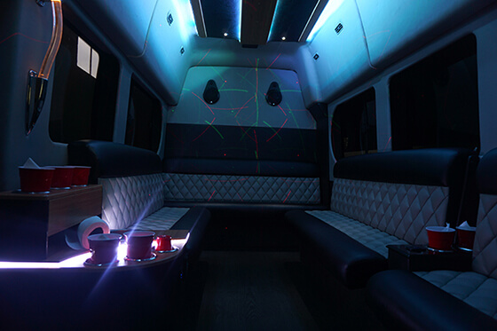 Vans for smaller parties
