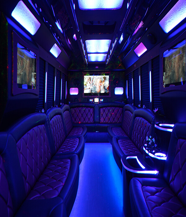 portland party bus lounge